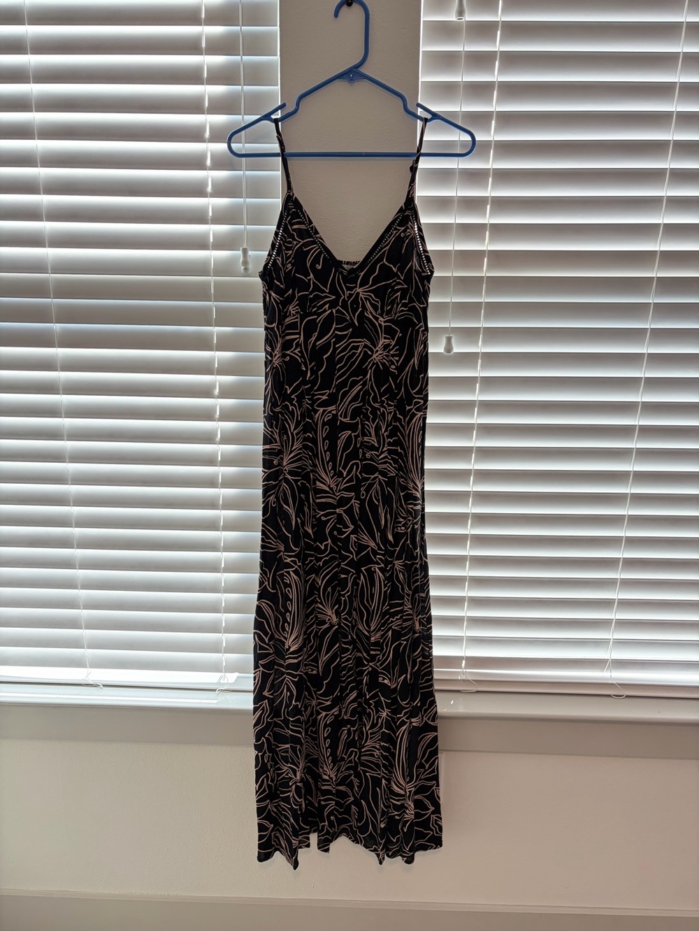 Black & White Floral Dress